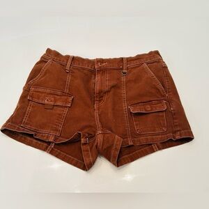 Brown Cargo Shorts